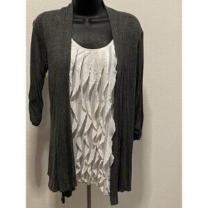 Le Rouge Womens Size XL (38” Bust Measured) Blouse Dressy